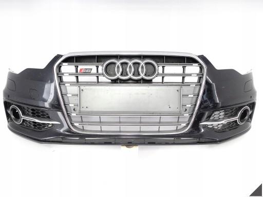 4G0807437C - AUDI S6 4G0 C7 11-14 (ПЕРЕД ПОДЪЕМОМ) БАМПЕР + Решетка + ПЕРЕДНИЕ РЕШЕТКИ