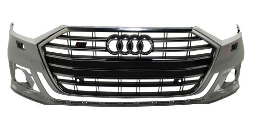 4N0807437C ZDRZ.17 - AUDI S8 D5 ПЕРЕДНИЙ БАМПЕР Решітка