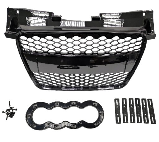 AUDI TT 06- РЕШЕТКА РАДИАТОРА GLOSS ЧЕРНАЯ RS TUNING