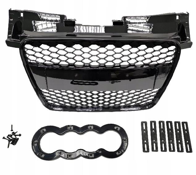 AUDI TT 2006 решетка решетки черный глянец RS тюнинг