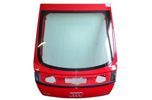 AUDI TTS ЗАДНЯЯ ДВЕРЬ КРАСНАЯ 14