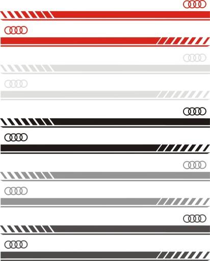 AUDI универсальные ремни 180см тюнинг наклейки