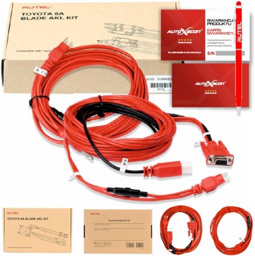 AUTEL ВСЕ ПОТЕРЯННЫЕ КЛЮЧЕВЫЕ КАБЕЛИ TOYOTA LEXUS 8A BLADE AKL