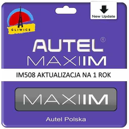 AUTEL IM508 ОБНОВЛЕНИЕ ПОЛЬСКИЙ ДИЛЕР 1 ГОД