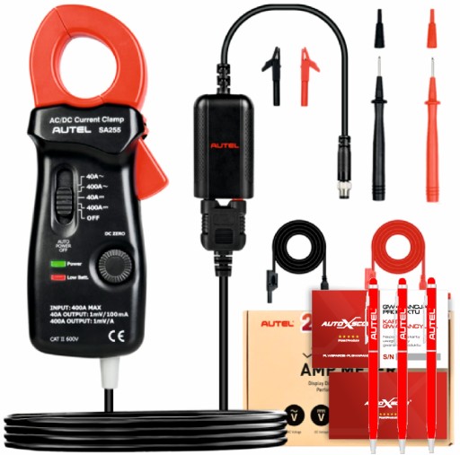 AUTEL MAXIBAS SA255 КОМПЛЕКТ ПРИНАДЛЕЖНОСТЕЙ ЗАЖИМ 400A
