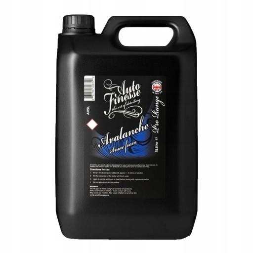 AUTO FINESSE AVALANCHE SNOW FOAM 5L - активна піна, попереднє прання