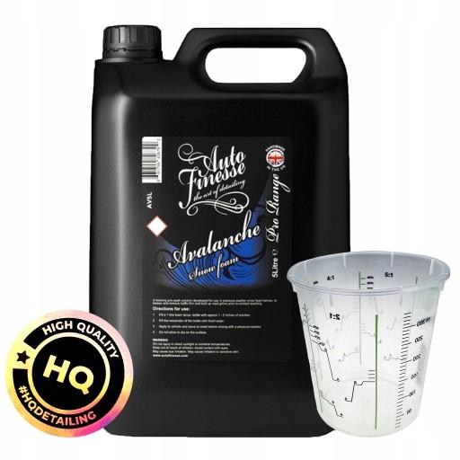 AUTO FINESSE AVALANCHE SNOW FOAM 5L - активна піна, попереднє прання