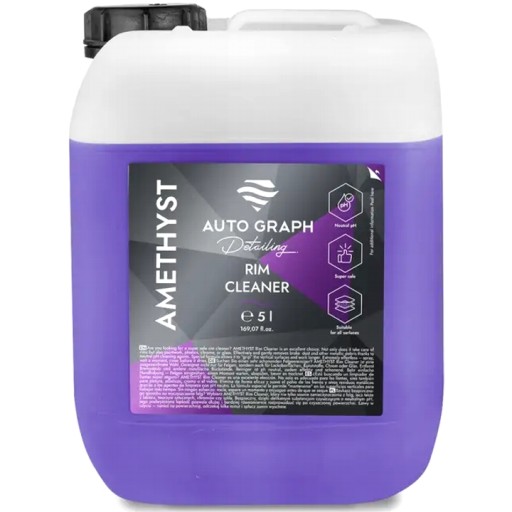 AUTO GRAPH AMETHYST Rim Cleaner deironizer, закривавлений обід 5л
