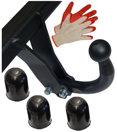 АВТОБУКСИРОВОЧНЫЙ КРЮК + КРЫШКИ для BMW 5 V SEDAN 4dr + E61 COMBI 2003-2010