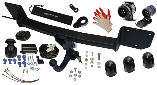 АВТОМАТИЧНИЙ ГАК + МОДУЛЬ 13PIN/7P + ЖГУТ БМВ Е84 х1 09-15 + ПЕРЕХОДНИК БУКСИРУЮЧИЙ