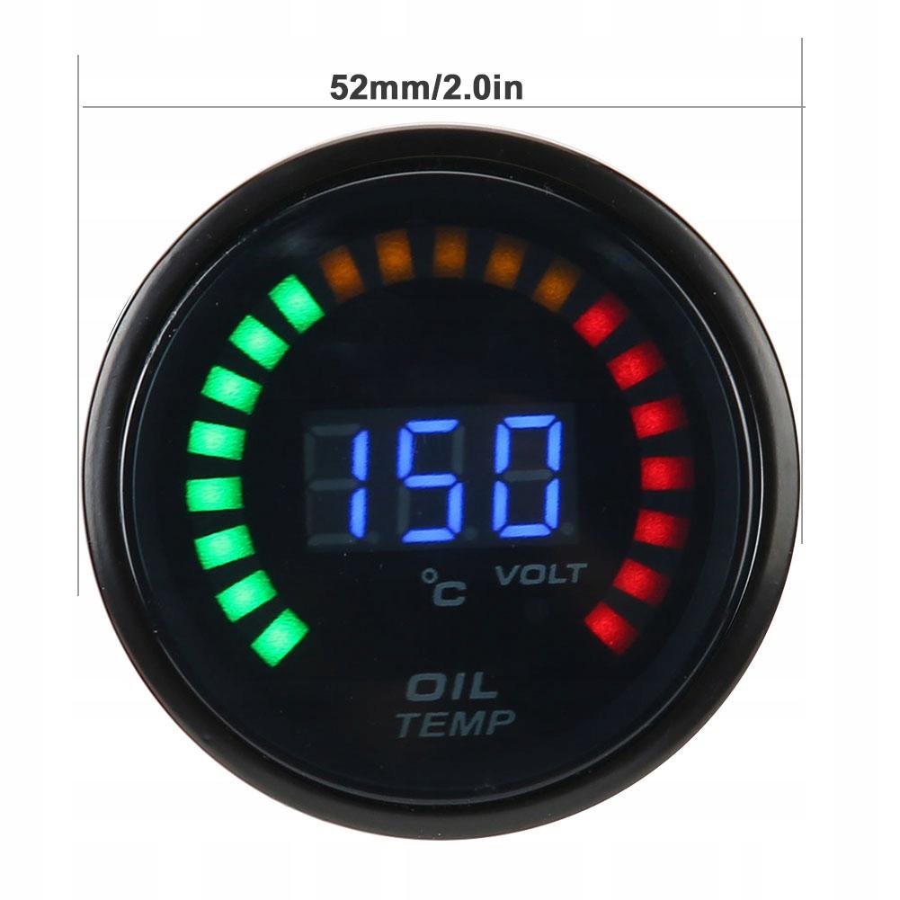 АВТОМАТИЧНИЙ ТЕРМОМЕТР МАСЛА 2КАЛ 52ММ СІД 12В