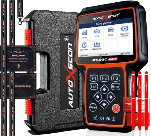 AUTOXSCAN RS830PRO безкоштовні ОНОВЛЕННЯ ПОВНІ ПЛ