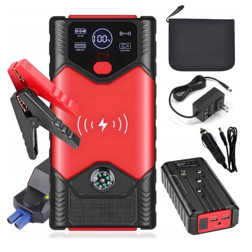 АВАРІЙНИЙ ЗАПУСК POWER BANK 20000 MAH З ЦИФРОВИМ ДИСПЛЕЄМ