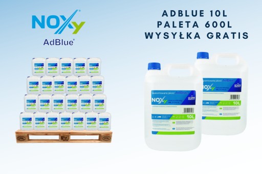 Каталітична рідина AdBlue, NOX 10 л x 60 штук - Безкоштовна доставка!