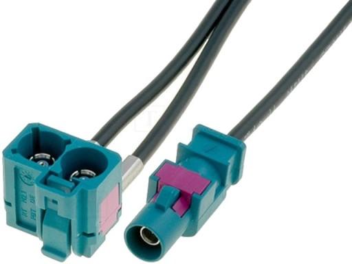 Адаптер антенны Audi navi fakra штекер fakra розетки