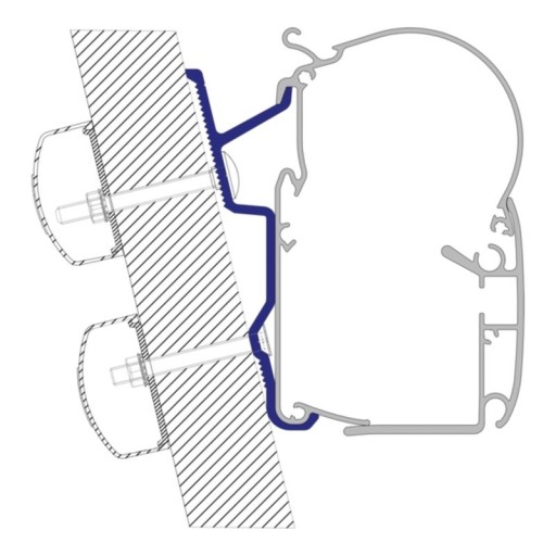 9103104263 - Адаптер для тента Ducato / Boxer / Jumper H2 Dometic в-ва