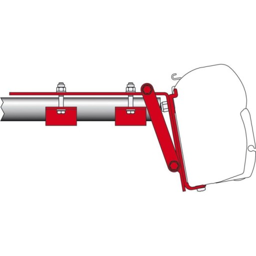 652124 - Адаптер для навеса F45/F45 L / ZIP Kit Roof Rail Fiamma in-wa