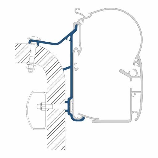 9103103828 - Адаптер для маркізи PW Hymer Van B Dometic