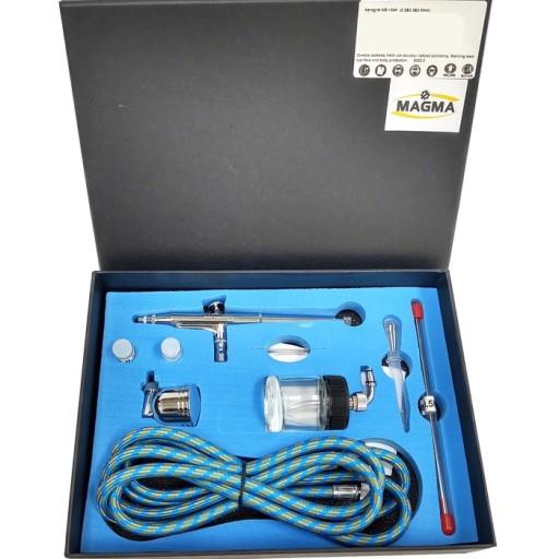 Професійний аерограф 3 насадки 134K шланг AIRBRUSH