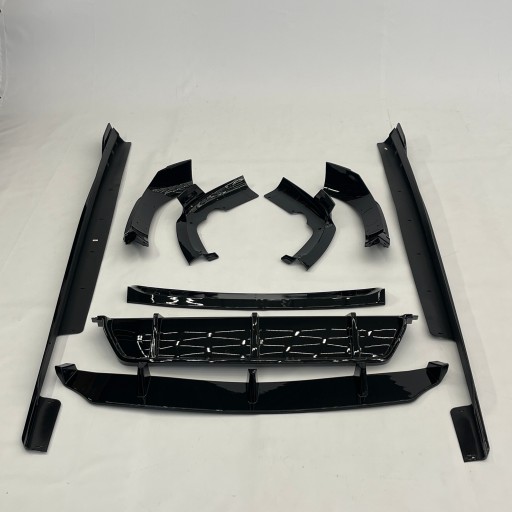 Аэрокит на бамперы BMW X6 G06 Paradigm Black Knight