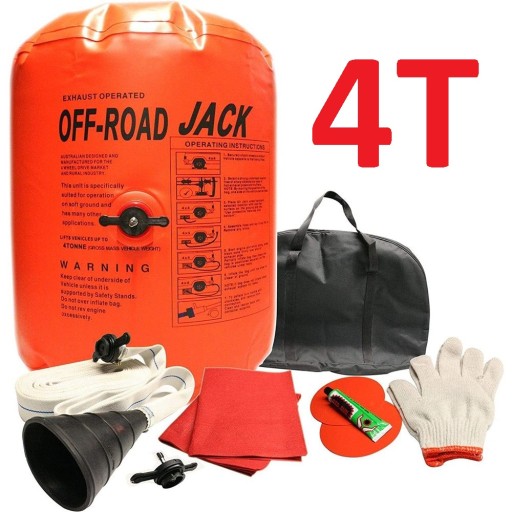 Повітряний домкрат 4T вихлопний і повітряний домкрат 4 тонни