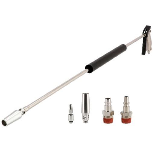 Airpress 45028 - Длинный обдувочный пистолет 120 см, 2 насадки