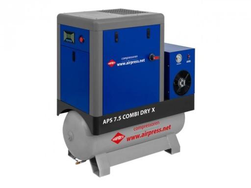 Винтовой компрессор Airpress Aps 7.5 Combi Dry X AP 369007 8712418361766