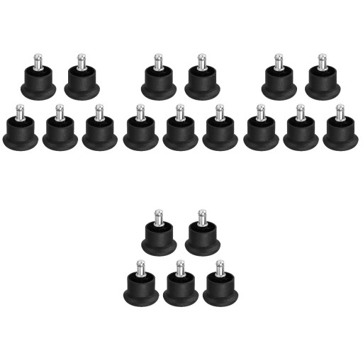 Акцент стула на вращающихся колесах