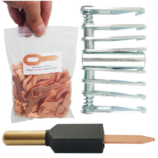 Аксессуары для сварочного аппарата SPOTTER SZPON 8h 4мм ЭЛЕКТРОД для бит ПРЯМЫЕ СВЕРЛА