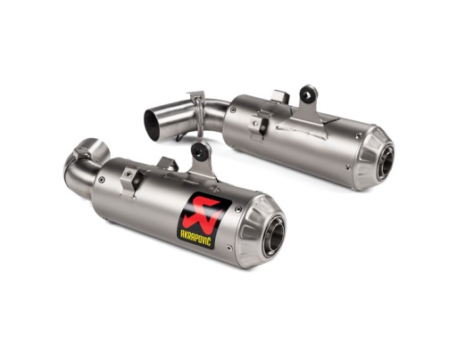 S-D9SO15-HCBT - Akrapovic глушитель Ducati Hypermotard 950 / SP 2019-2024