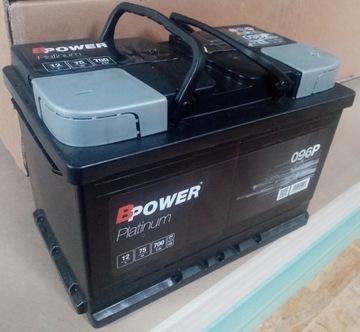 Аккумулятор BPower Platinum 096P 75 Ач 700 А правый+