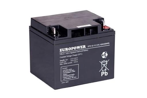 Акумулятор Акумулятор (12V 42Ah) EPS 42-12 EUROPOWER