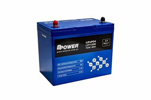 Акумулятор Bpower LIFEPO4 LFP12080 80AH 12.8V +BL