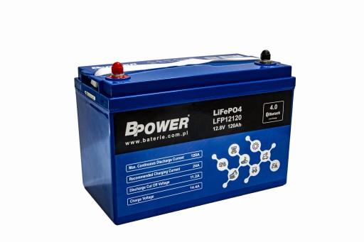 Акумулятор Bpower LIFEPO4 LFP12120 120AH 12.8V +BL