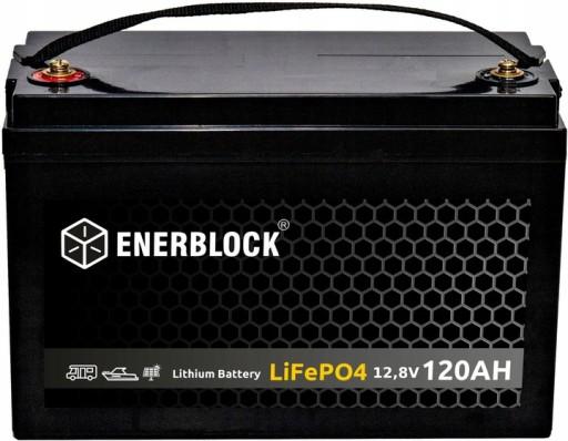 Акумулятор ENERBLOCK 12V 120AH JLFP12-120 LiFePO4