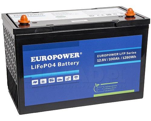 Аккумулятор EUROPOWER LFP 100-12,8 В