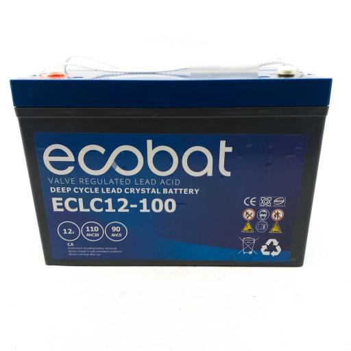 Акумулятор Ecobat 12V 110Ah AGM Блок живлення ECLC12-