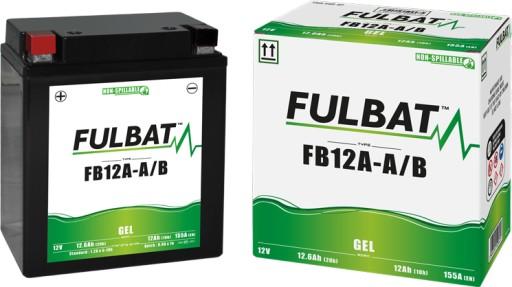 YB12A-A-GEL/F - Аккумулятор FULBAT YB12A-A/B