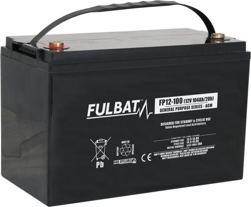 Акумулятор Fulbat FP12-100 VRLA AGM 12V 100Ah