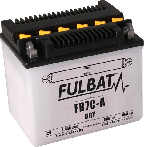 YB7C-A - Fulbat YB7C-A DRY FB7C-A аккумулятор 12В 8.4Ач 85А