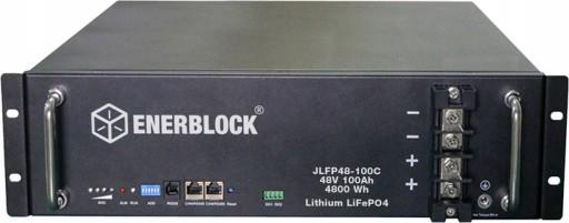 JLFP48-100PV-RACK Enerblock 5 кВтч 48В 100Ач LiFePO4 аккумулятор - для кемпера