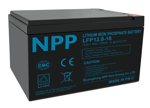 Акумулятор LFP LiFePO4 12.8V 18Ah T2