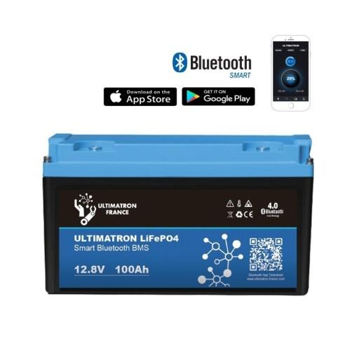 Аккумулятор LiFePO4 12В 100Ач с монитором. Bluetooth