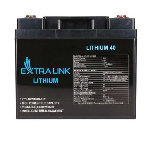 Акумулятор LiFePO4 40AH 12.8V BMS EX.30431