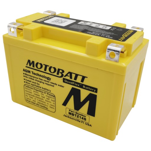 Акумулятор MotoBatt MBTZ14S AGM Technology GEL