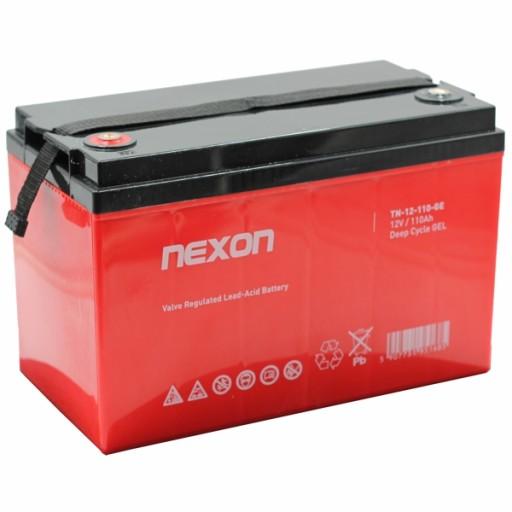 Гелевий акумулятор NEXON GEL 12V 110Ah Deep Cycle