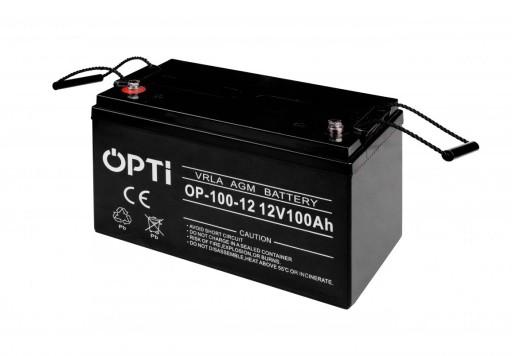 Акумулятор Opti AGM 12V 100Ah