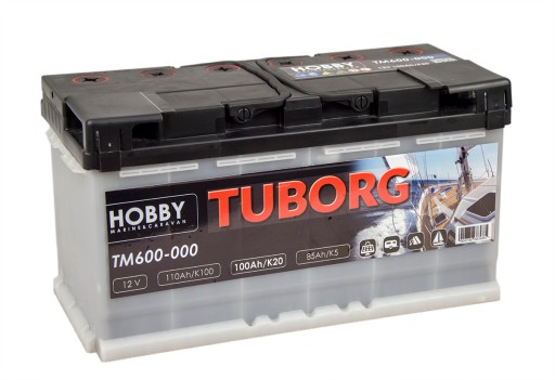 TM600 - Tuborg Hobby Marine TM600-000 12В 100Ач аккумулятор глубокого разряда