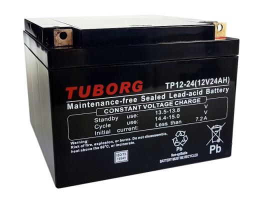 Гелевый аккумулятор Tuborg TP12-24 12 В 24 Ач