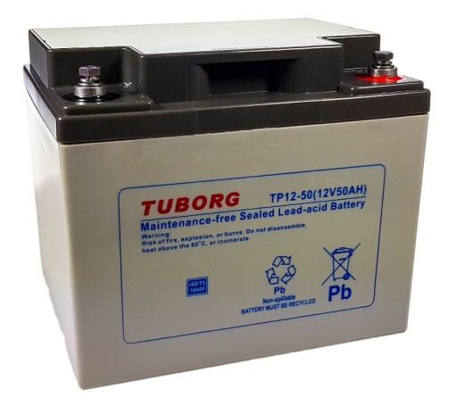 Гелевий акумулятор Tuborg TP12-50 12V 50Ah